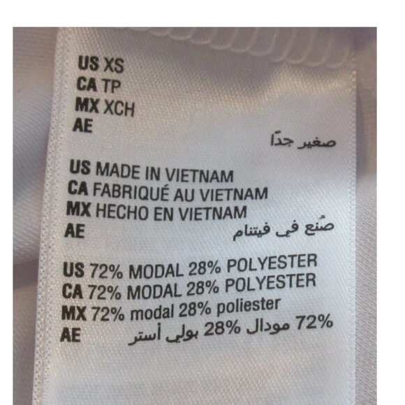 On 34th Women's Modal Blend Side-Tie Knit T-Shirt Top, Bright White, XS - Picture 5 of 6